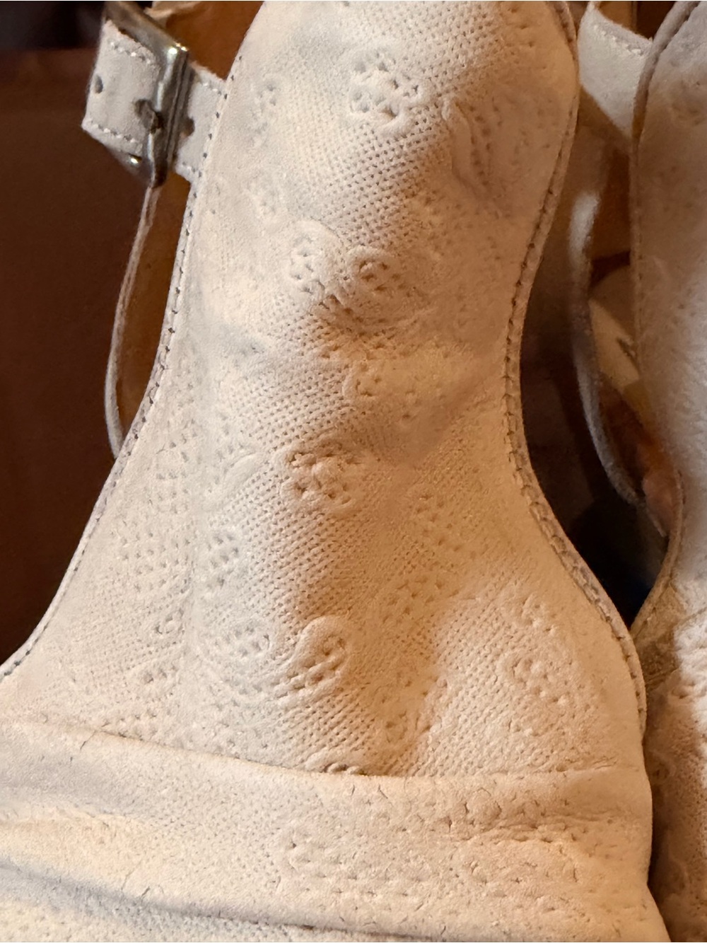 NWT! Miz Mooz Cream Leather Slingback Sandals - Picture 3 of 12